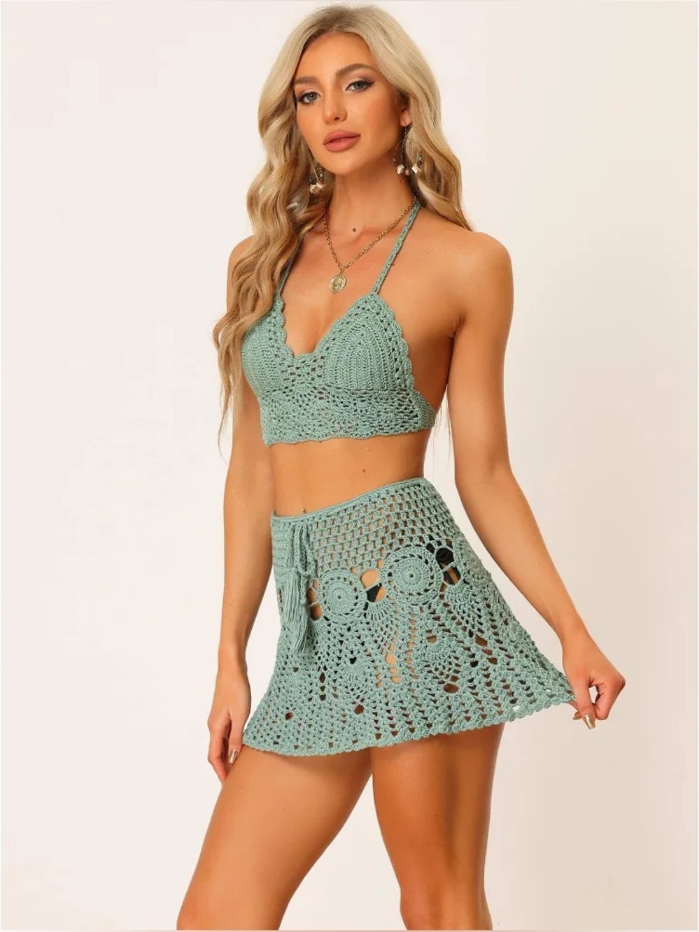 Knit Bikini Set